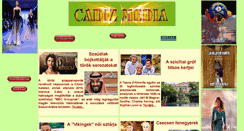 Desktop Screenshot of cadizmedia.hu